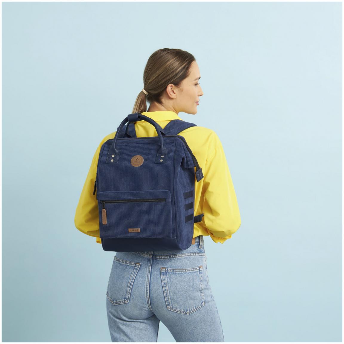 Cordrucksack dunkelblau Cabaia Adventurer Medium Indianapolis