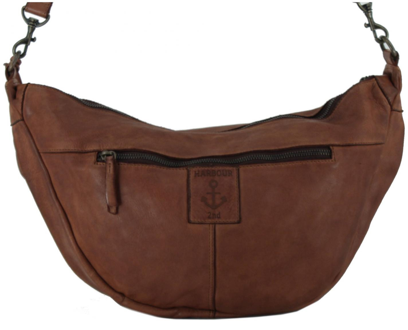 Crossbody Bag Harbour 2nd Alva Anchor Love Cognac braun