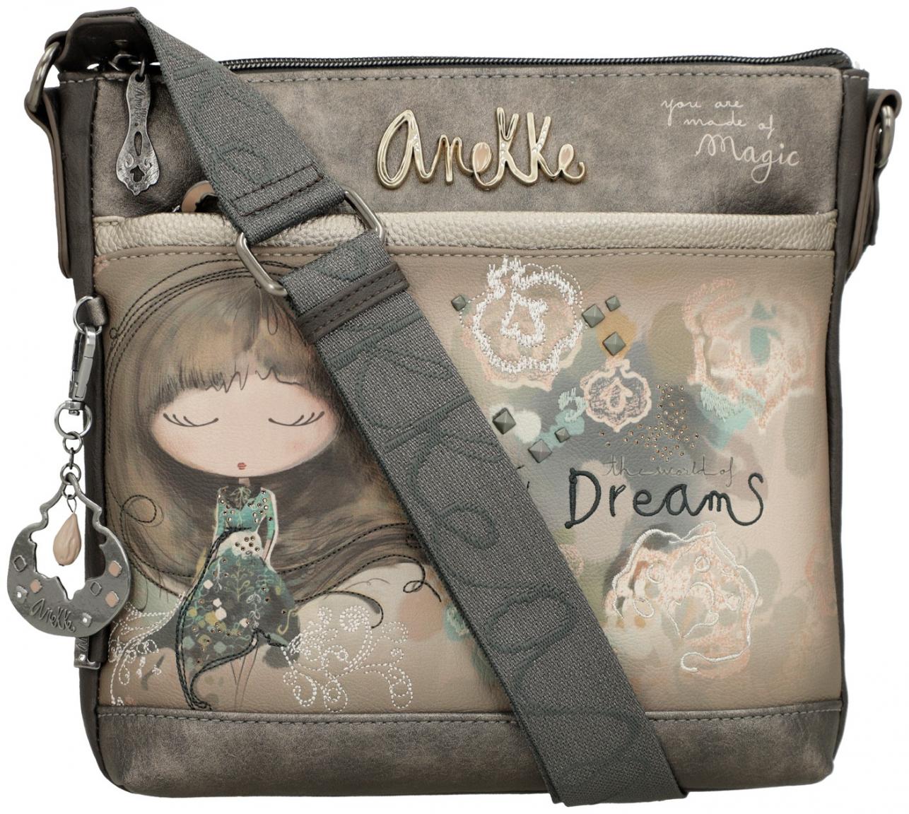 Crossbodybag Anekke Real warme Naturtöne