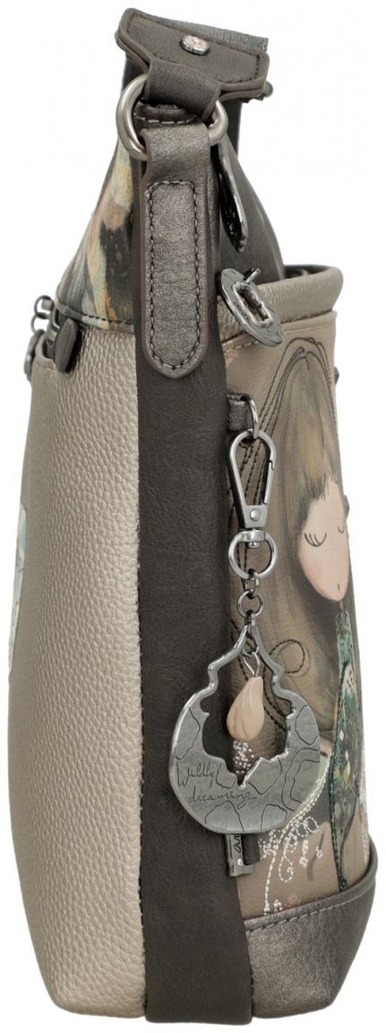Crossbodybag Anekke Real warme Naturtöne