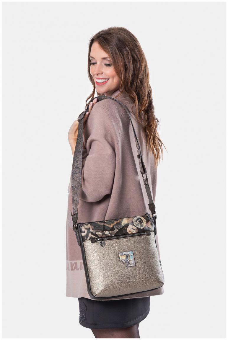 Crossbodybag Anekke Real warme Naturtöne