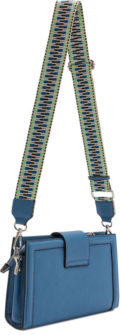 Crossover Tasche Mirja L.Credi Jeansblue sportiv