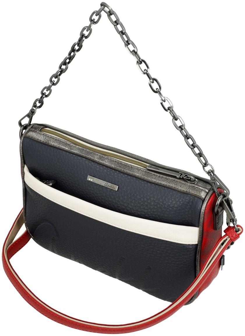 Crossovertasche Anekke Essentails Marineblau Glitzer maritim