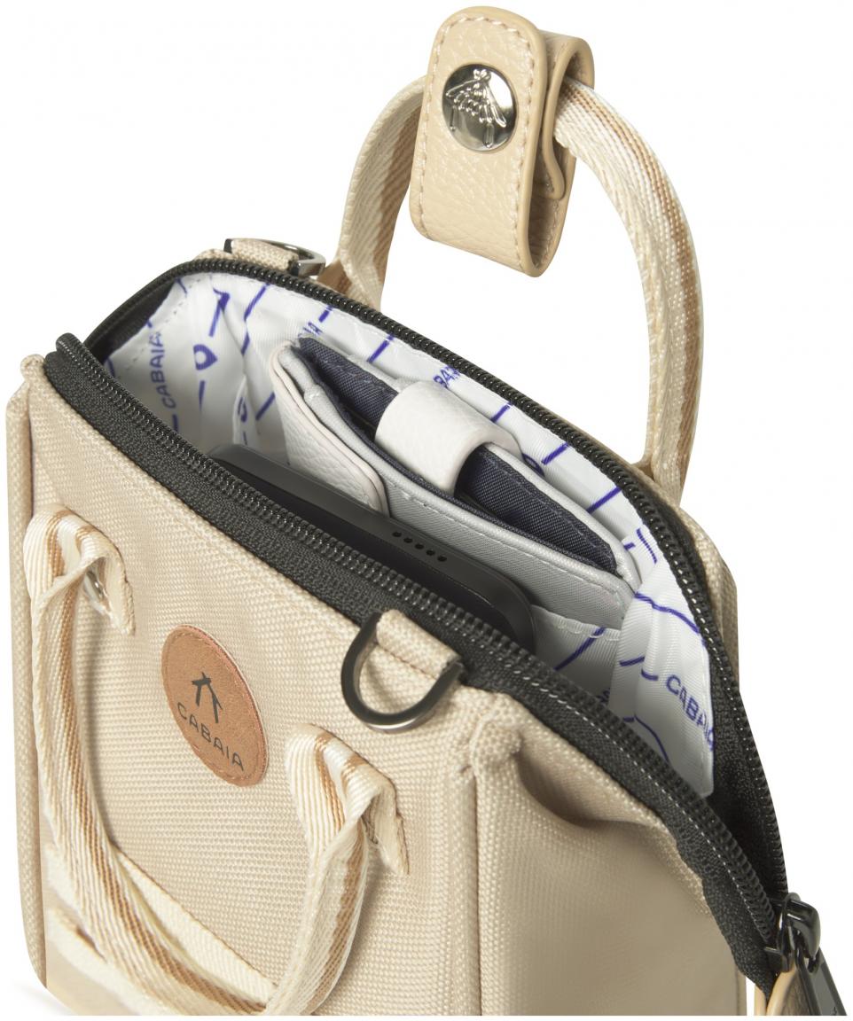 Crossovertasche Nanobag Lobito Beige Cabaia