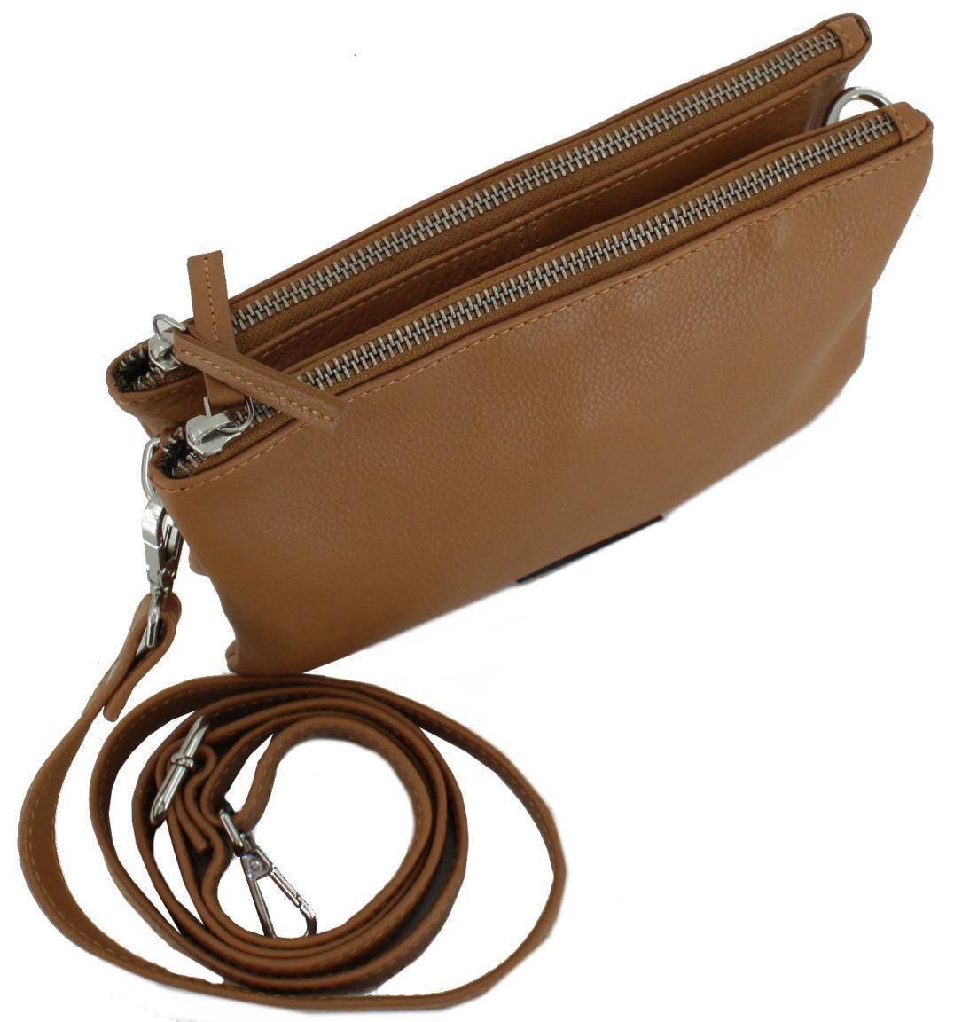 Crossovertasche Tina Rose 365 d.a.y.s Pink Leder