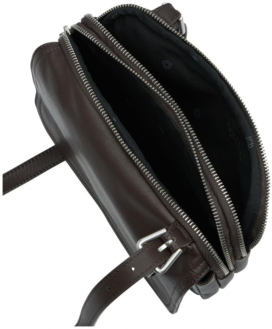 Crossovertasche Überschlag dunkelbraun Liebeskind Mareike Dark Choco Nips