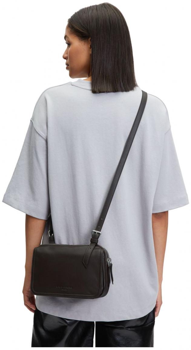 Crossovertasche Überschlag dunkelbraun Liebeskind Mareike Dark Choco Nips