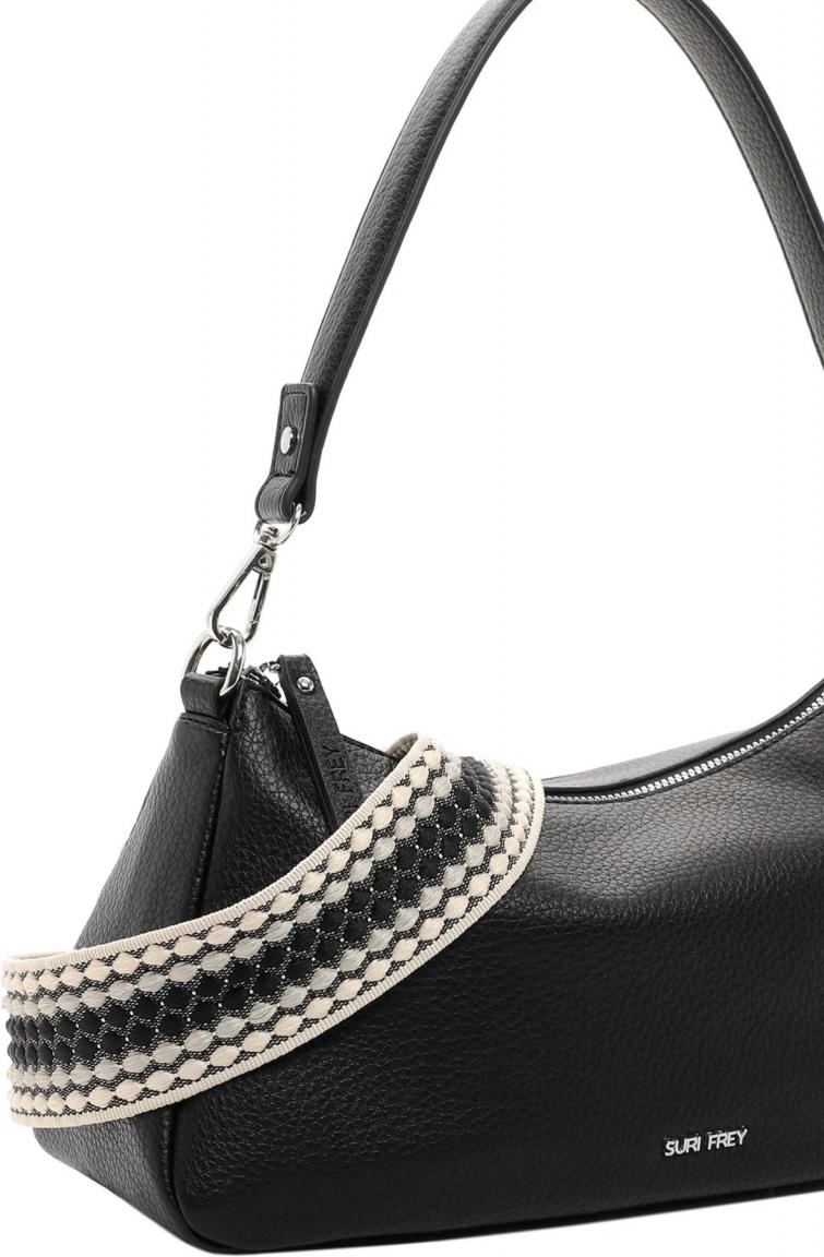 Crossovertasche mit Wechselgurt Laury Suri Frey Black