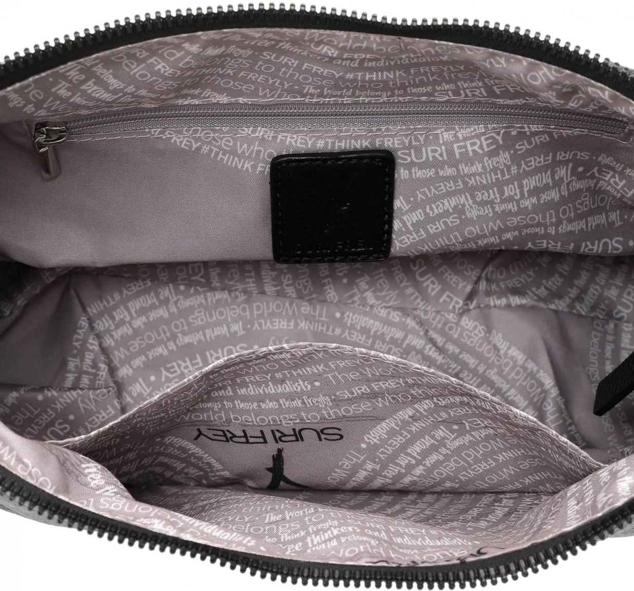 Crossovertasche mit Wechselgurt Laury Suri Frey Black
