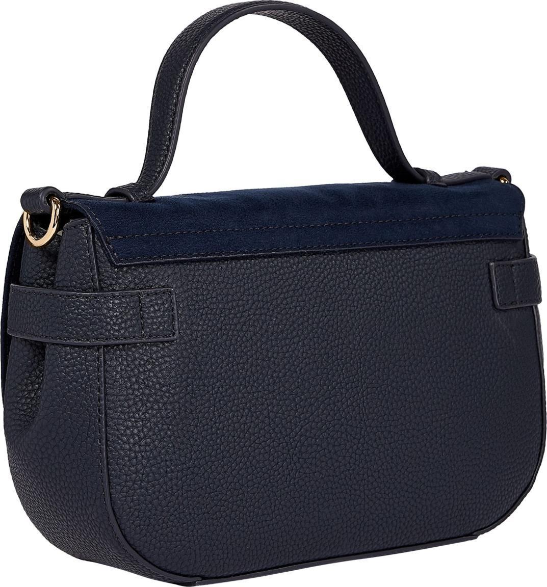 Damen Handtasche Tommy Hilfiger TH Joy Mini Crossover Materialmix Nude