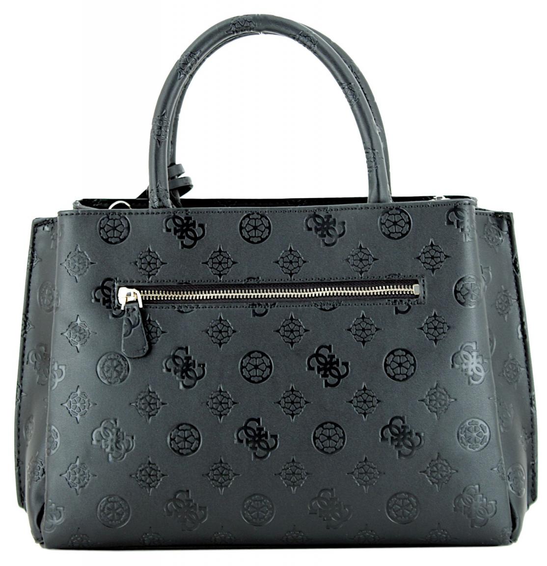 Damen Handtasche mit Logoprägung Guess Jena Taupe