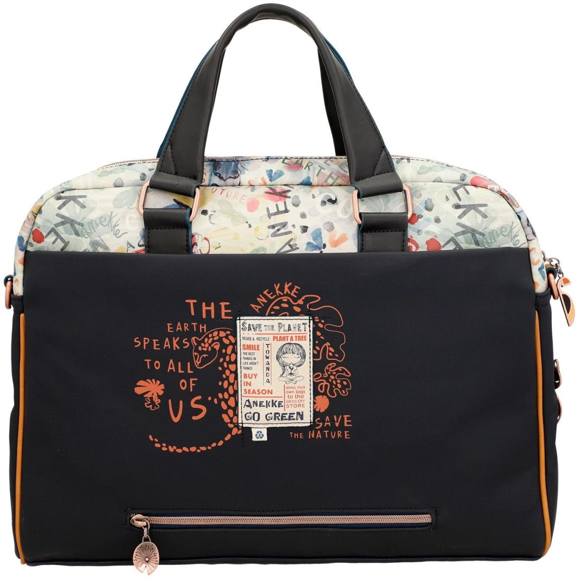 Damen Laptoptasche Anekke Amazonia Nature Pachamana Marineblau