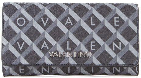 Damen Longbörse Valentino Barrio Nero Multicolor schwarz