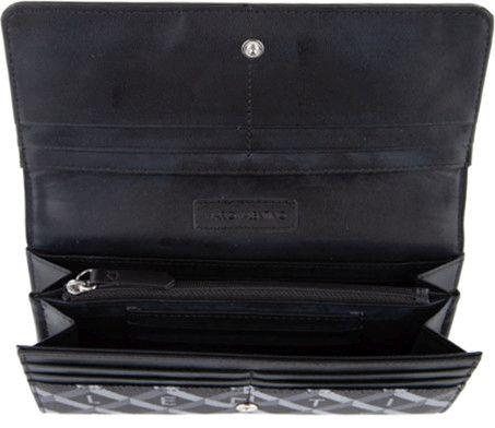 Damen Longbörse Valentino Barrio Nero Multicolor schwarz