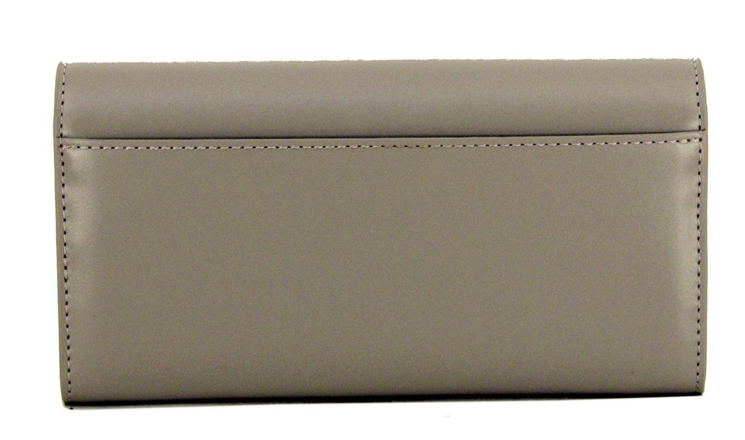 Damen Portmonee Calvin Klein Core Trifold LG Black Silver RFID