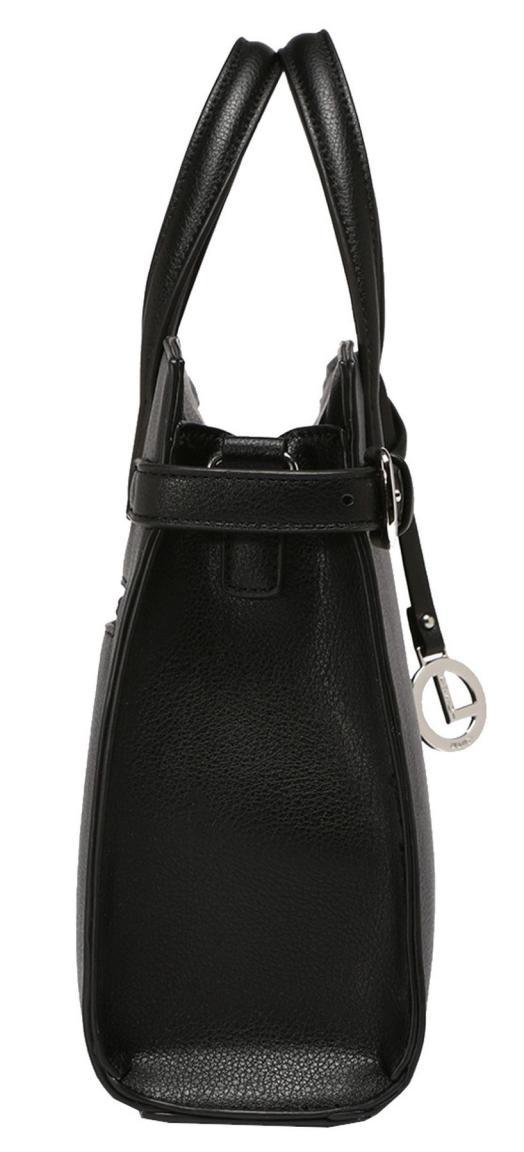Damen Satchel Isante L.Credi Black Schwarz Gürtel