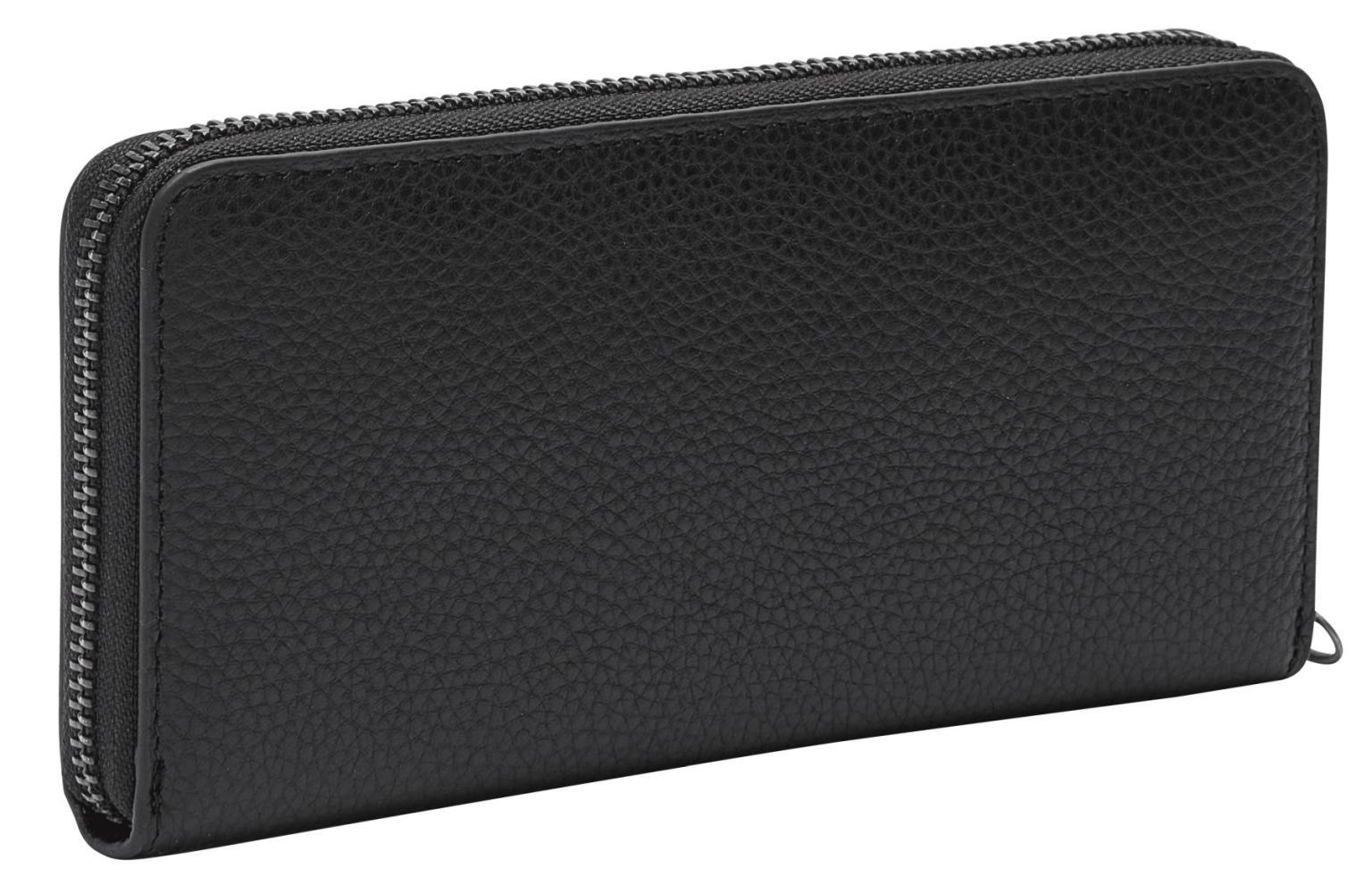 Damenbrieftasche Liebeskind Berlin Black Nikki Sally RFID Schutz Schwarz