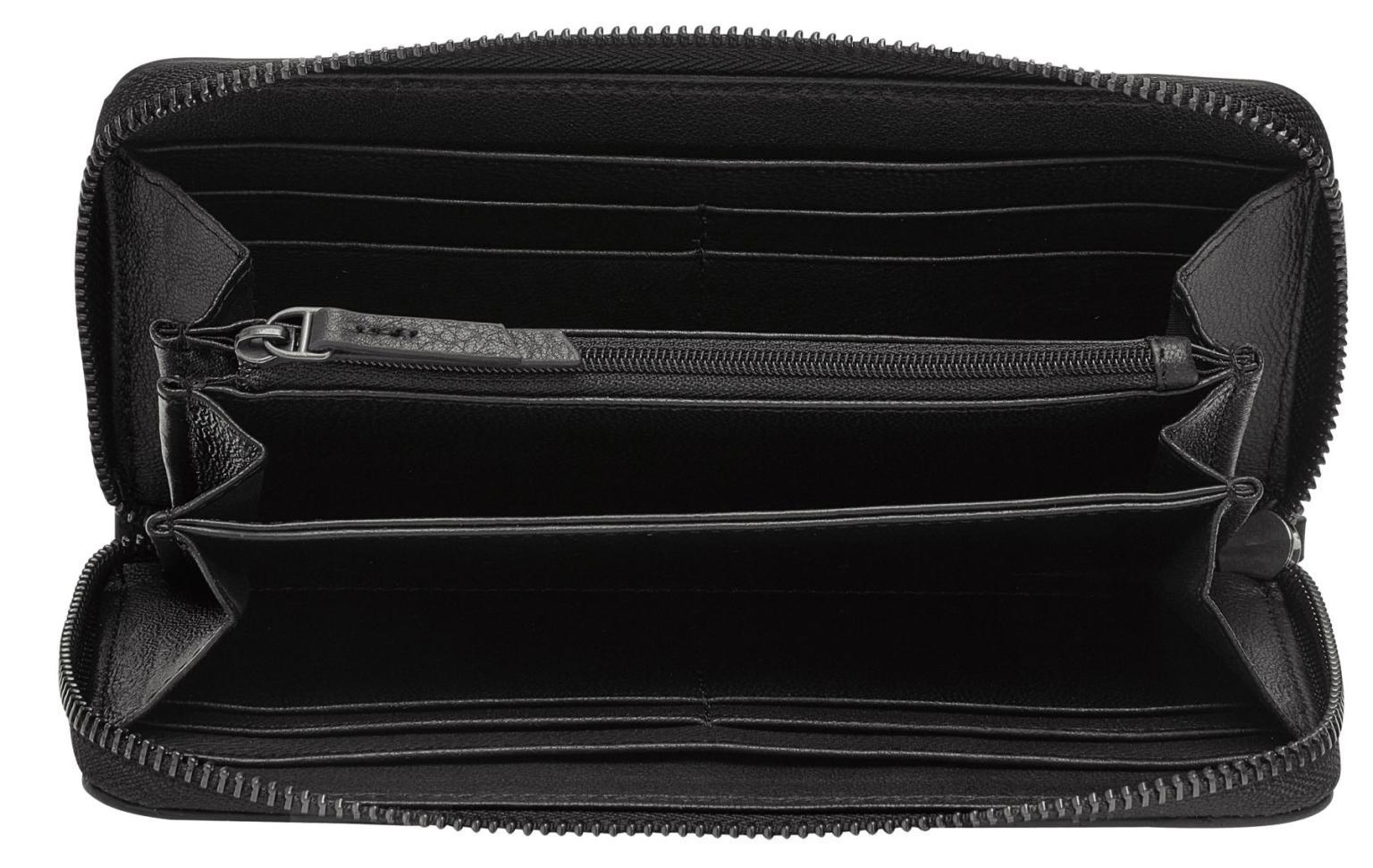 Damenbrieftasche Liebeskind Berlin Black Nikki Sally RFID Schutz Schwarz