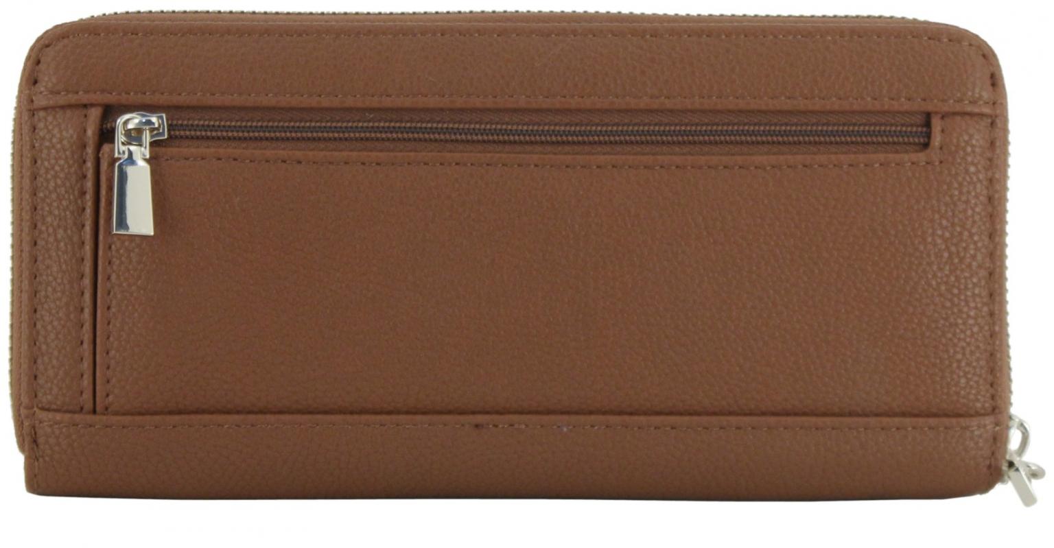 Damenbrieftasche dunkelrot Guess Gregoria Zierriemen