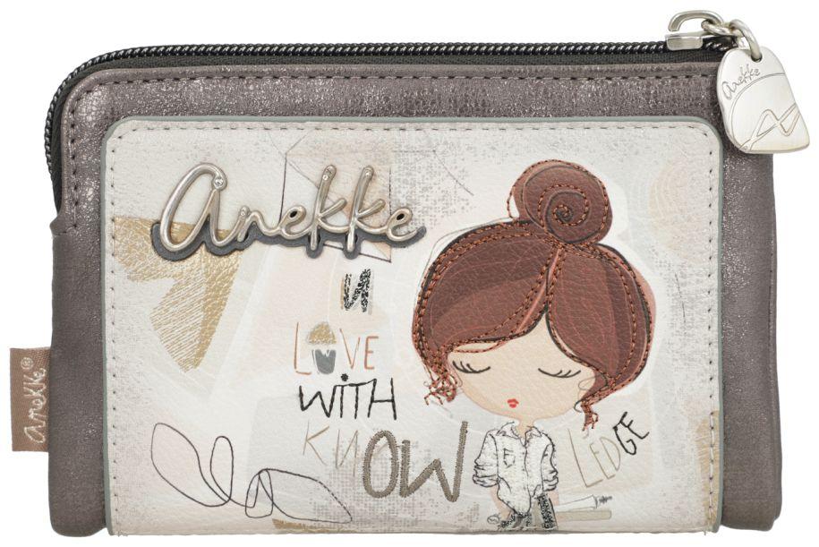 Damenbrieftasche flexibel Metallicakzente Anekke Sophia