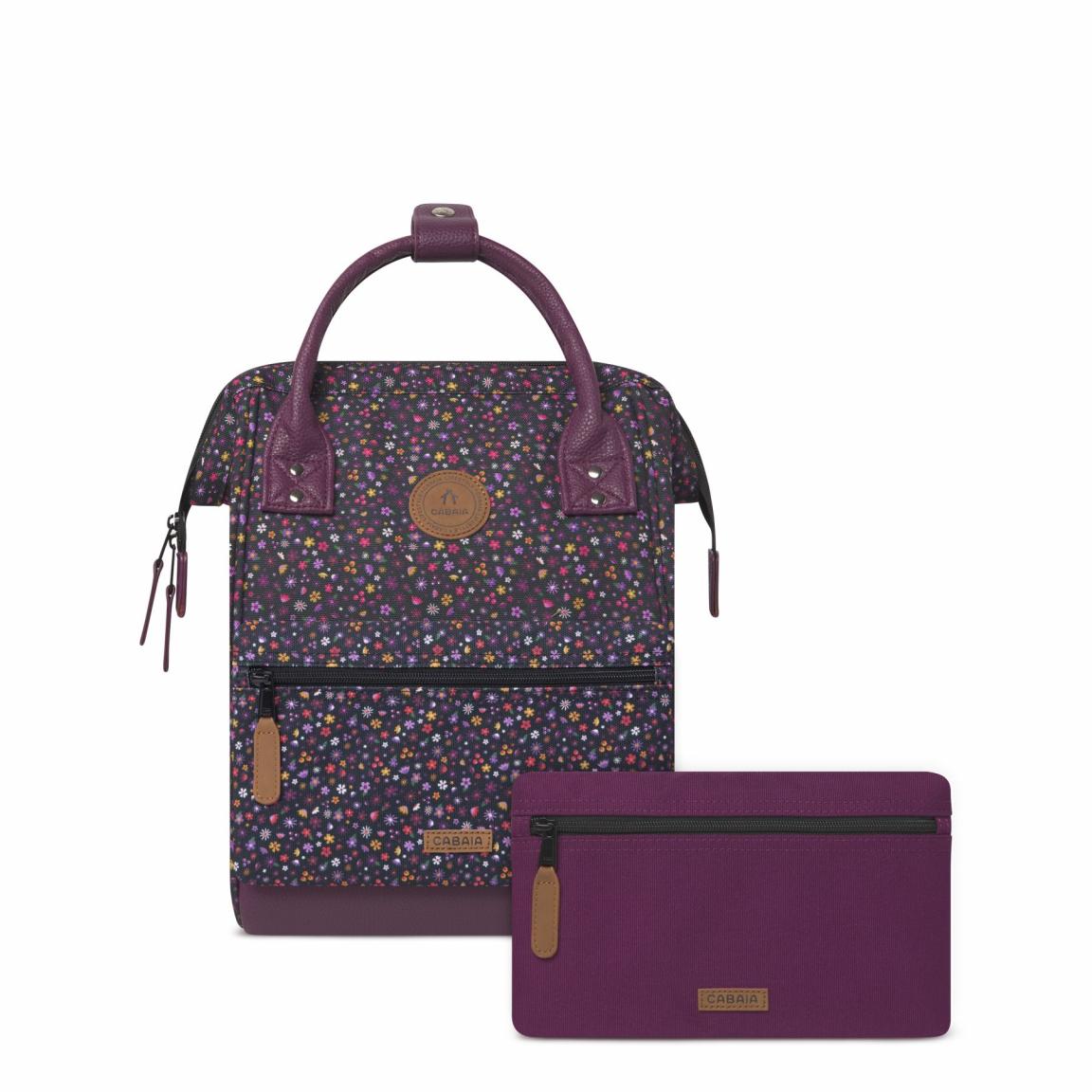 Damenrucksack Cabaia Adventurer Small Lausanne Multico blumig