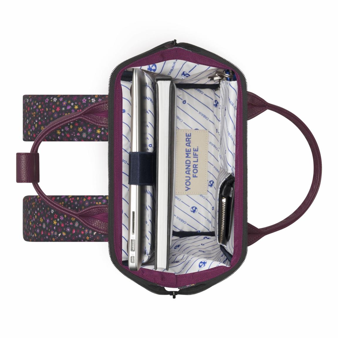 Damenrucksack Cabaia Adventurer Small Lausanne Multico blumig