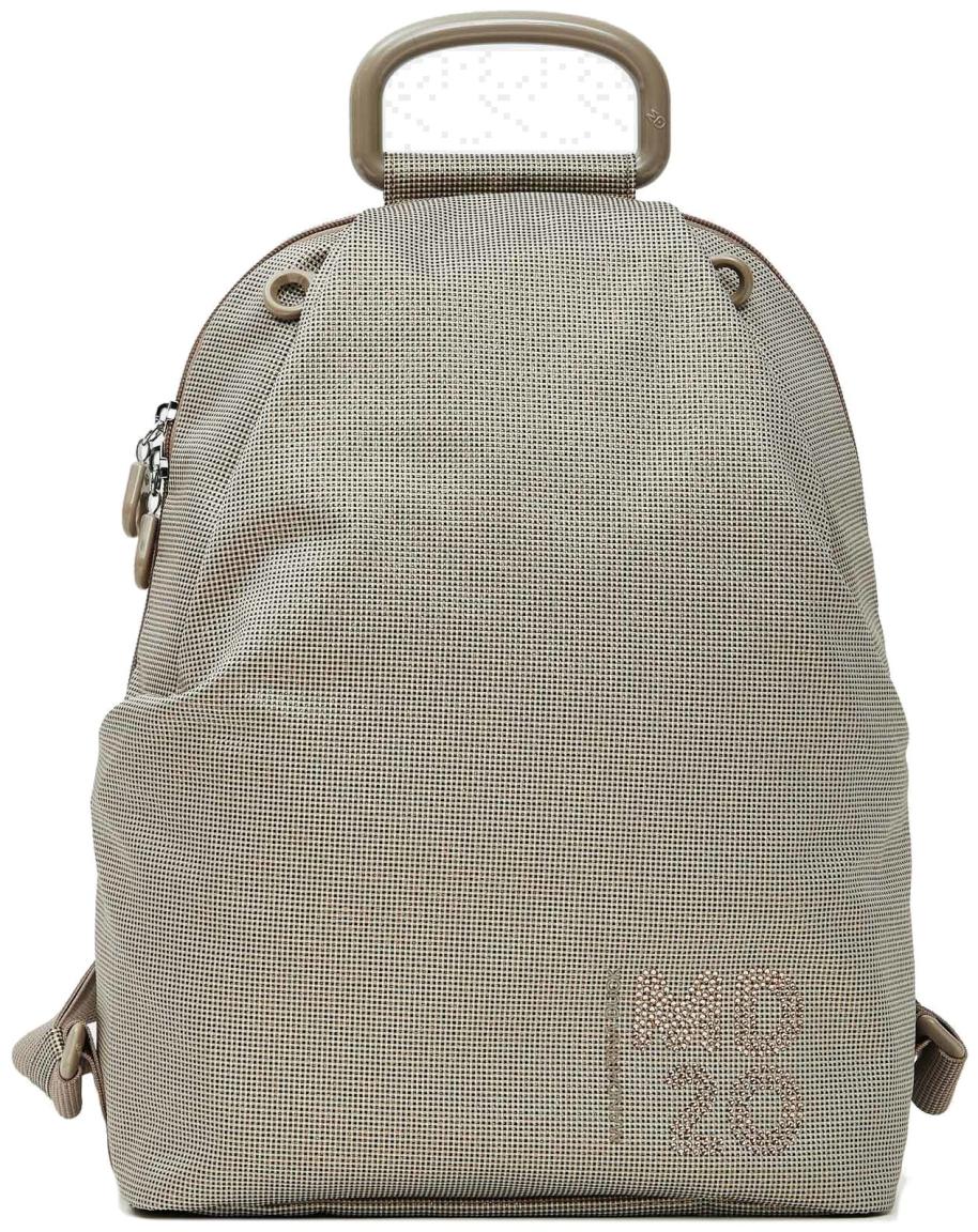 Damenrucksack Glitzer Beige Mandarina Duck MD20 Lux Astro
