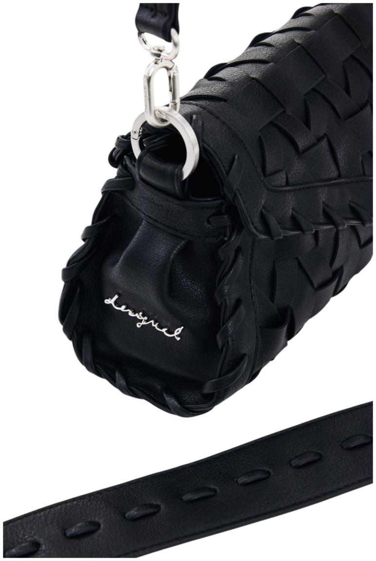 Desigual Argon Black Zarauz Schultertasche Negro - Schwarz