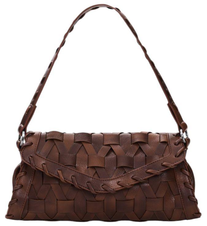 Desigual Argon Camel Zarauz Schultertasche Cuero West - Braun