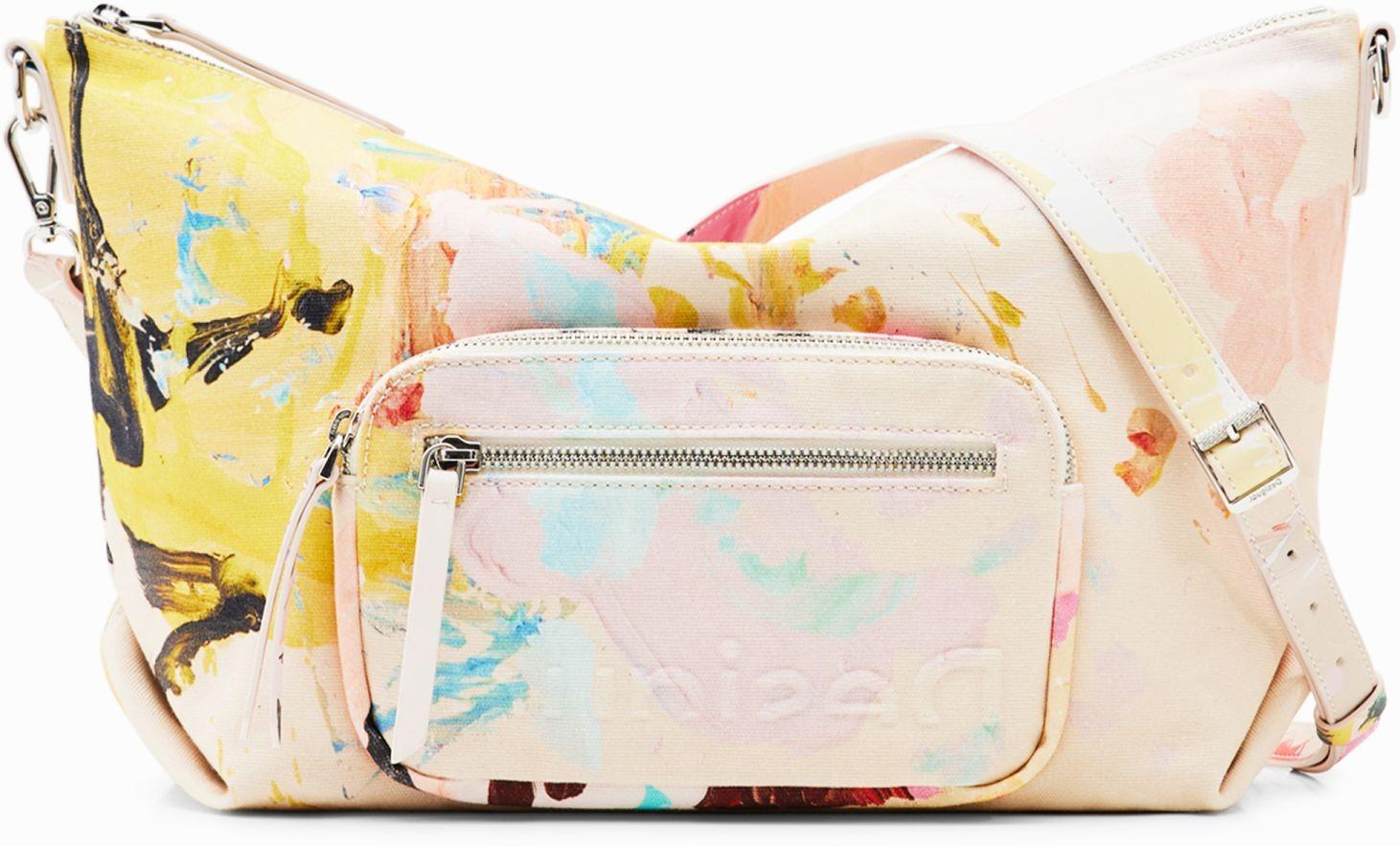 Desigual Beuteltasche Manchas Dover Baumwolle farbenfroh