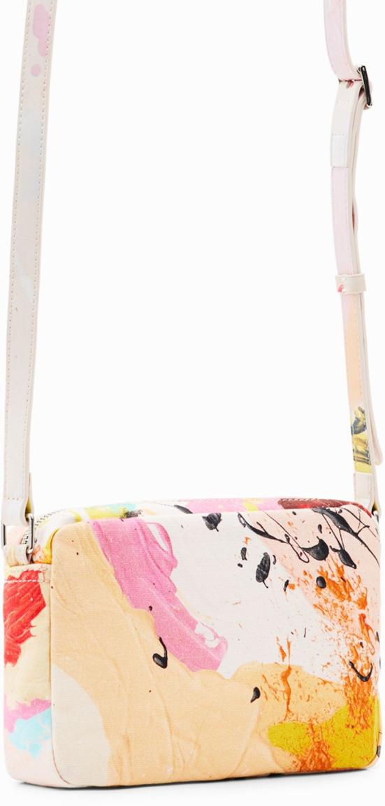 Desigual Crossovertasche Cambridge Mini Manchas bunter Print Crudo