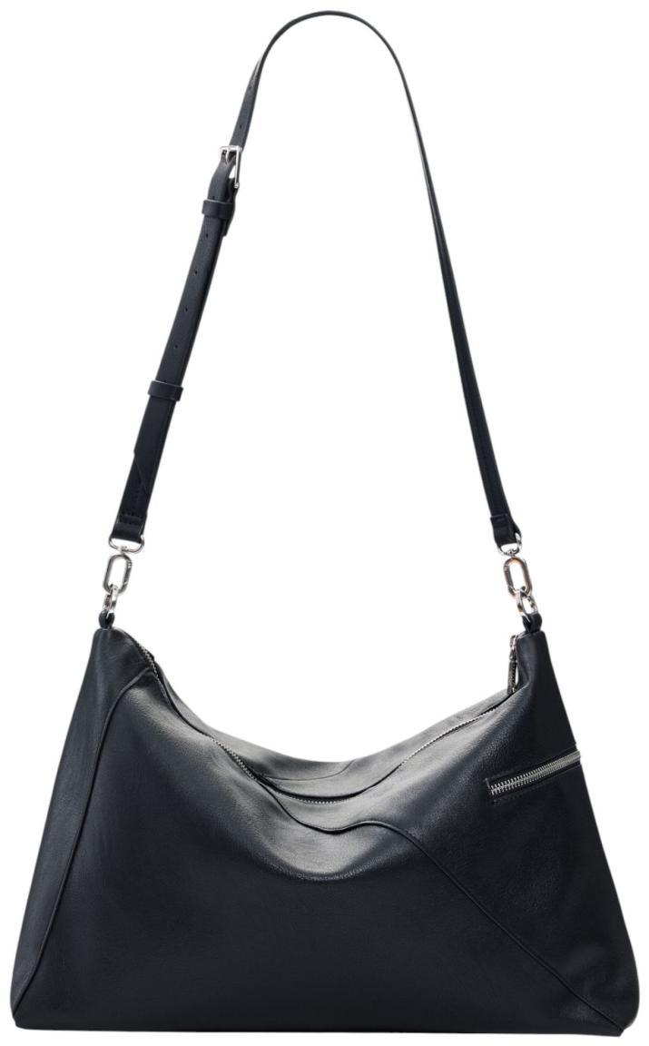 Desigual Half Logo Leiria 2.0 Schultertasche Negro - Schwarz