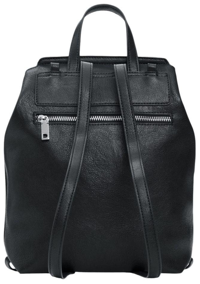 Desigual Half Logo Luena Mini Rucksack Negro - Schwarz