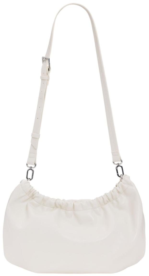 Desigual Half Logo Waverly Umhängetasche Ecru Crudo - Beige