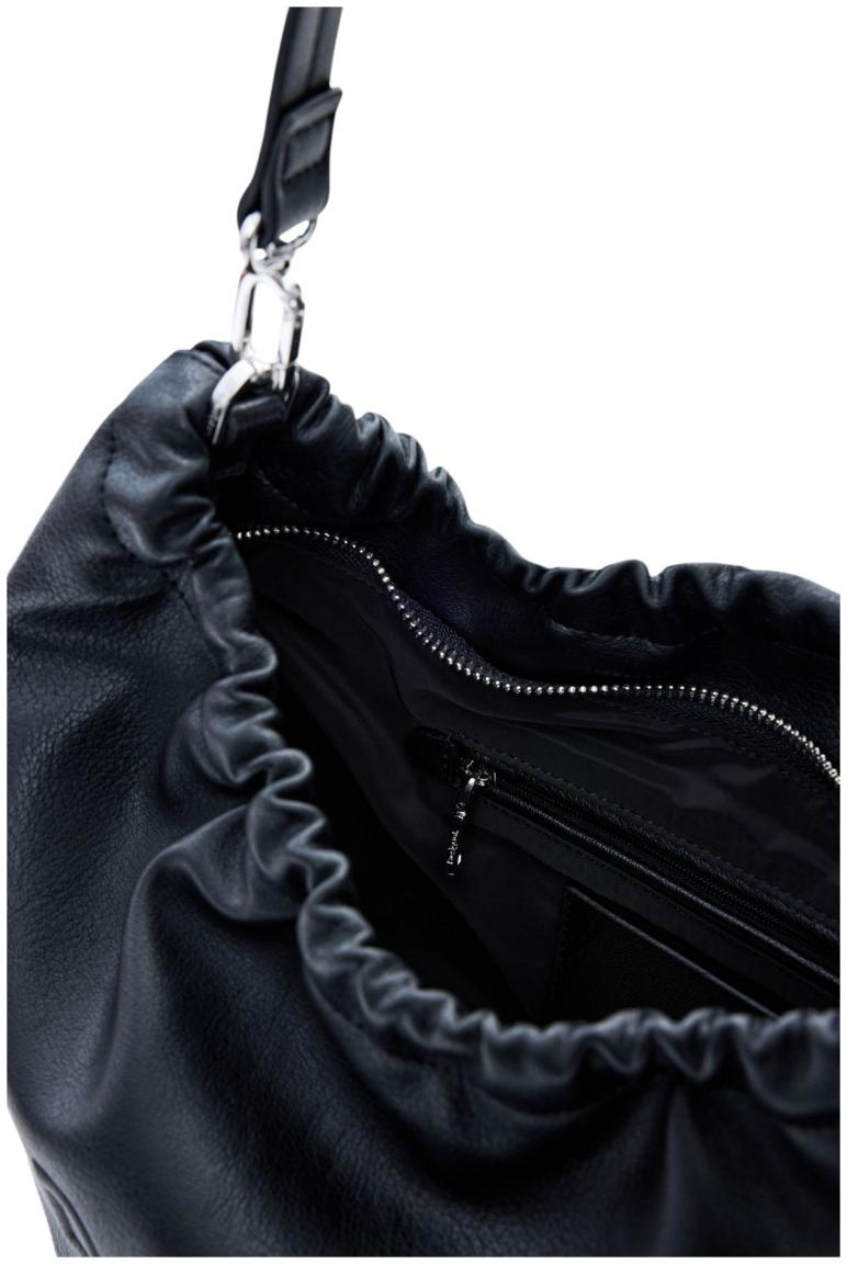 Desigual Half Logo Waverly Umhängetasche Negro - Schwarz