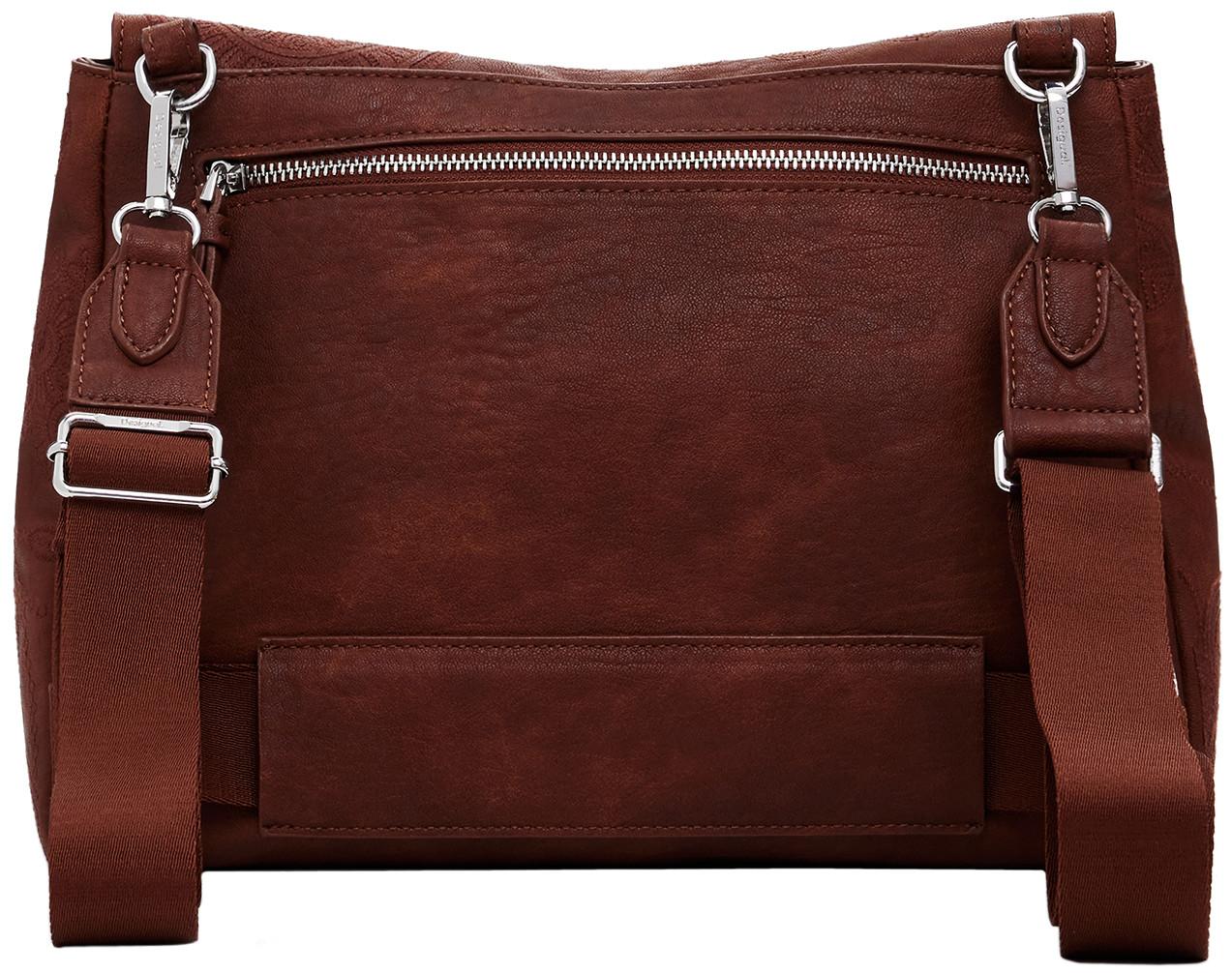 Desigual Handtasche Dejavu Posadas Stickerei Rucksack camel
