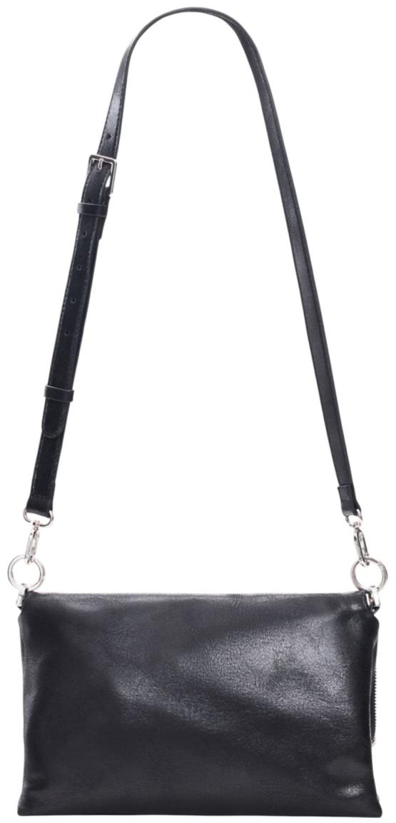 Desigual Murano Überschlagtasche WOW - Schwarz