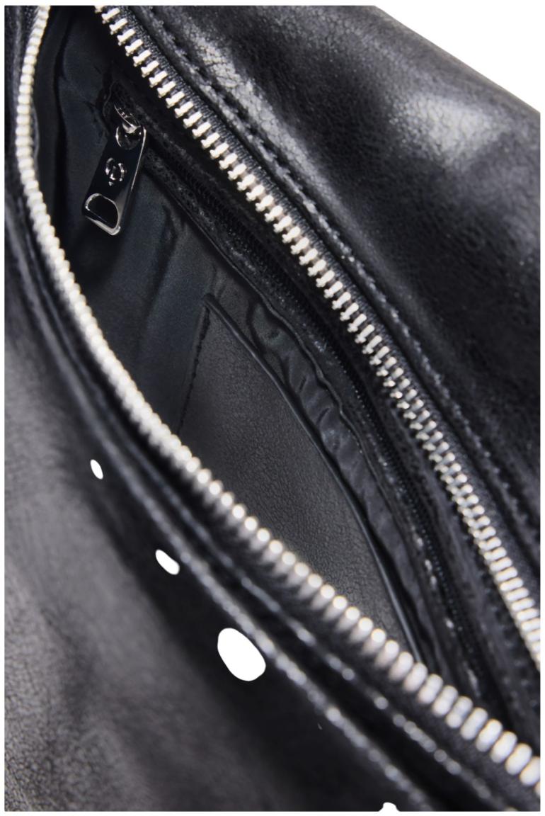 Desigual Murano Überschlagtasche WOW - Schwarz