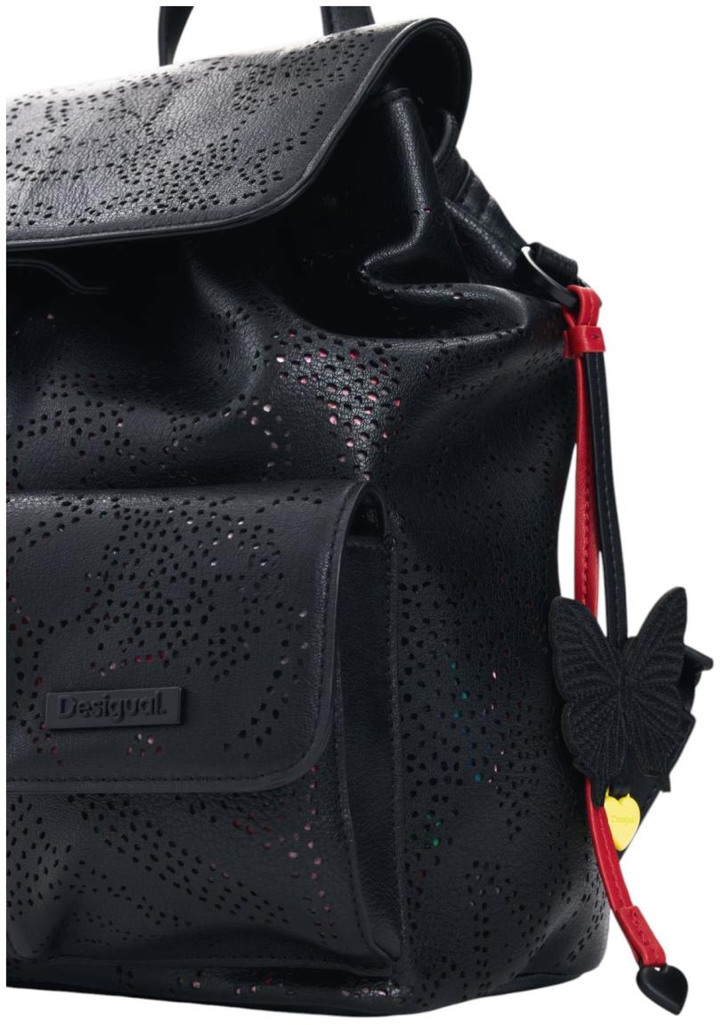 Desigual Paladio Prisa Mini Rucksack Negro - Schwarz