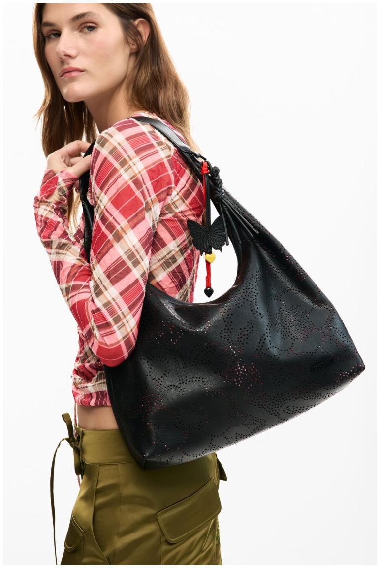 Desigual Paladio Samarra Schultertasche Negro - Schwarz