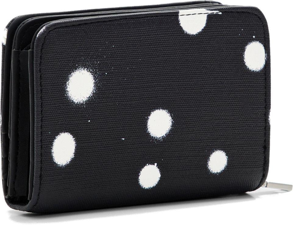 Desigual Portmonee New Splatter Maya Negro Punkte