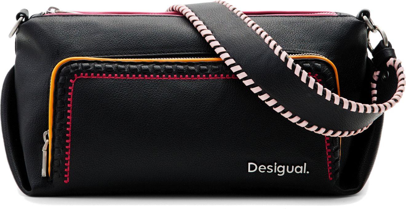 Desigual Schultertasche Maxi Prime Urus Negro Black