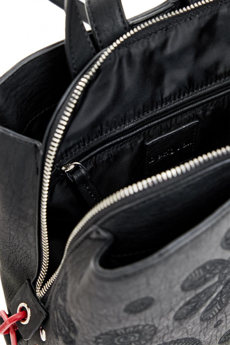 Desigual Sumy Mini schwarz Dejavu bestickt Damenrucksack Mandala
