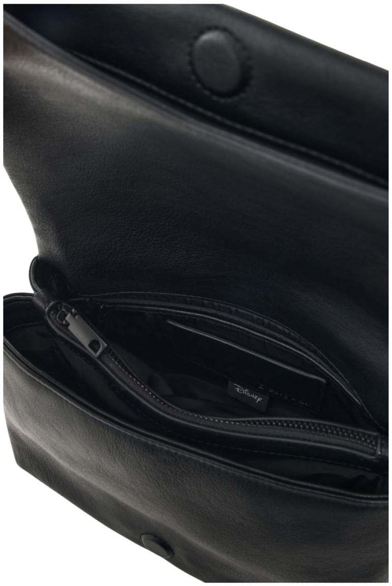 Desigual Venecia 4.0 Überschlagtasche Mickey Face Schwarz