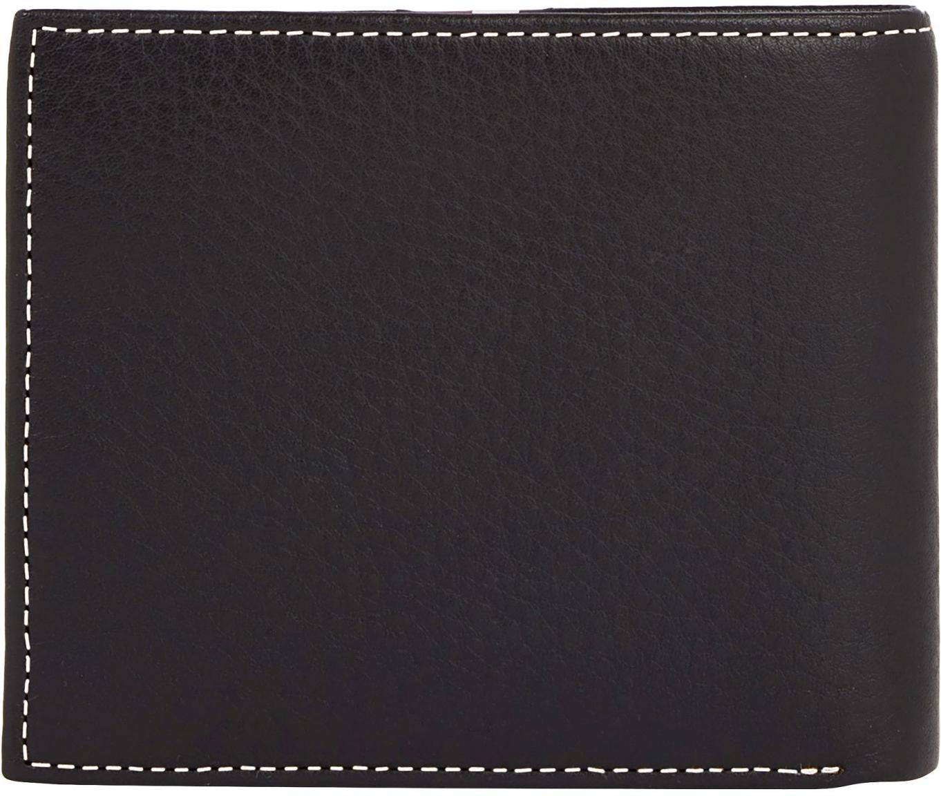 Dolllarvisit Tommy Hilfiger Leather Black CC Flap and Coin