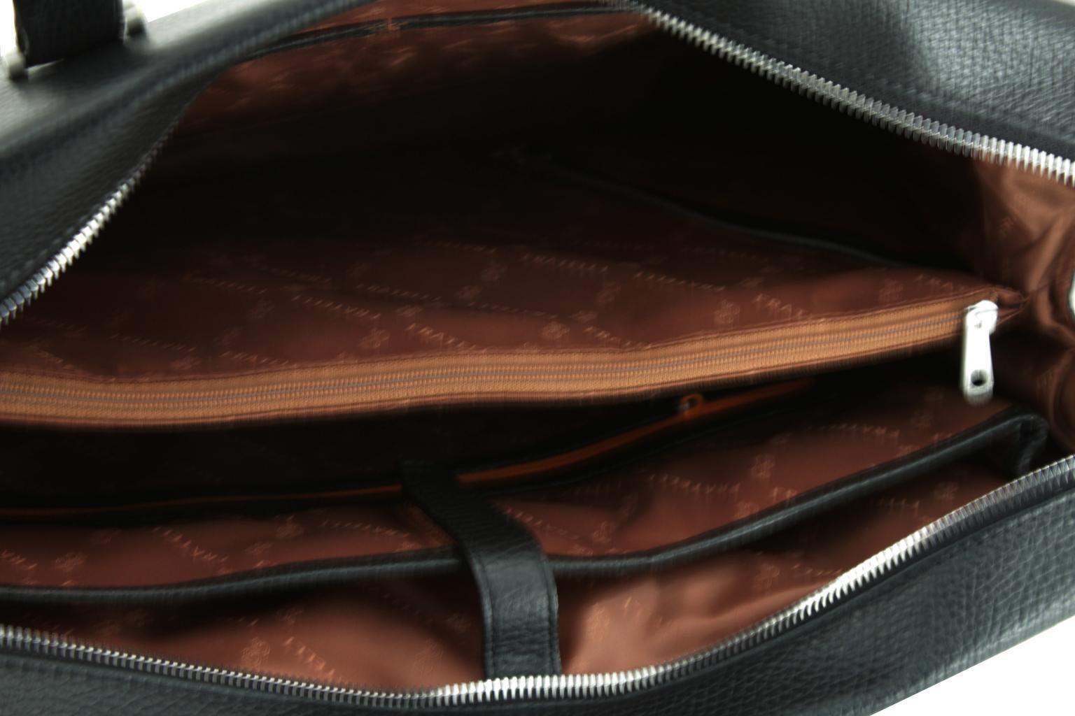 Doppelgrifftasche Business GiGi Fratelli Brandy Leder