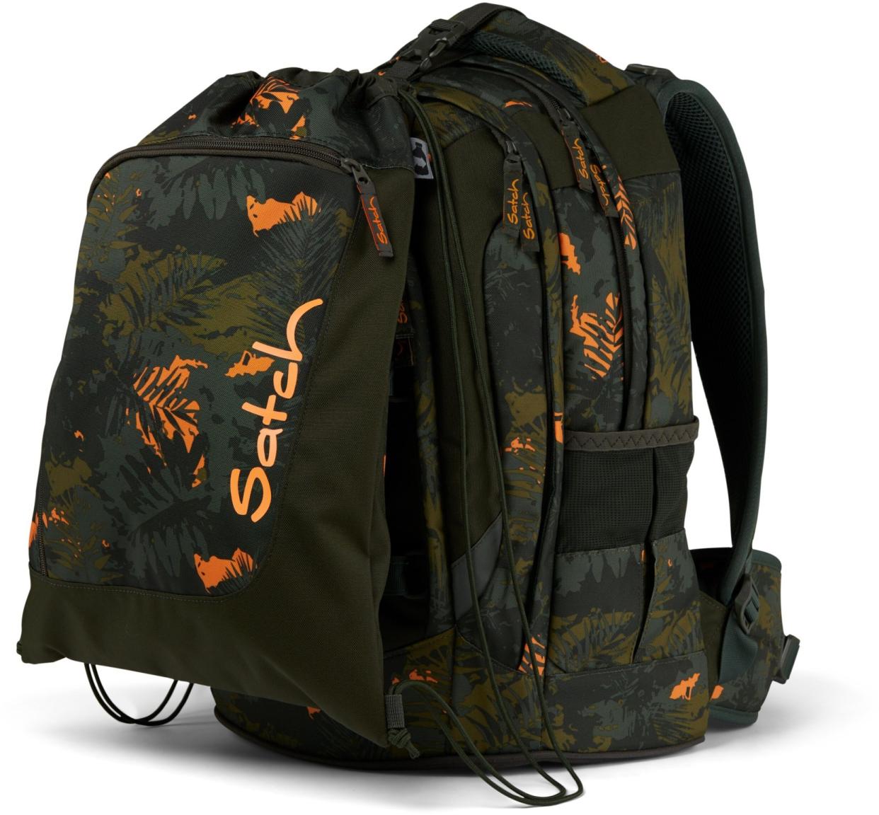 Drawstringrucksack Satch Gymbag Night Vision schwarz bunt