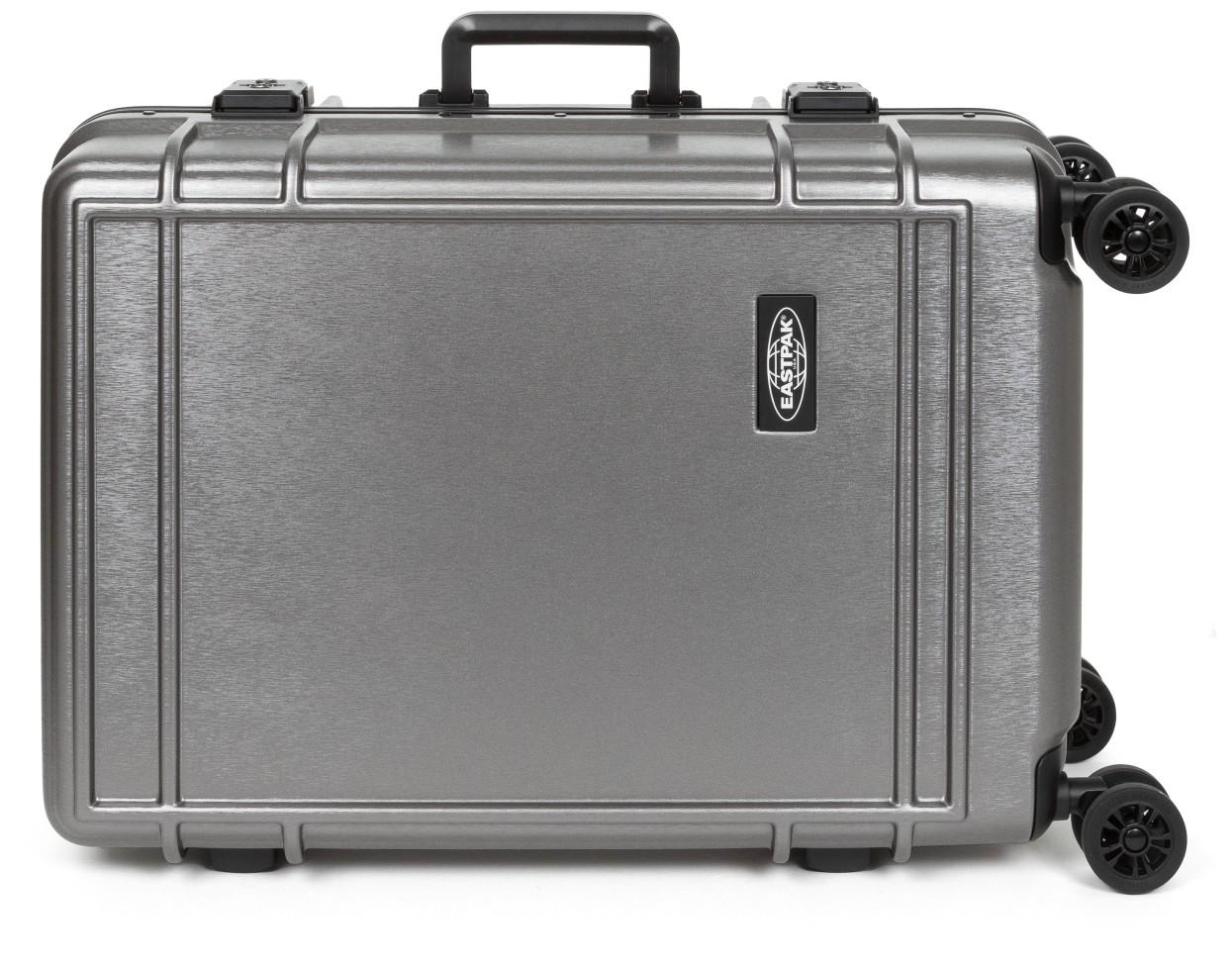 Eastpak Resist'R Reisekoffer M 68,5cm Brushed Metal grau metallic