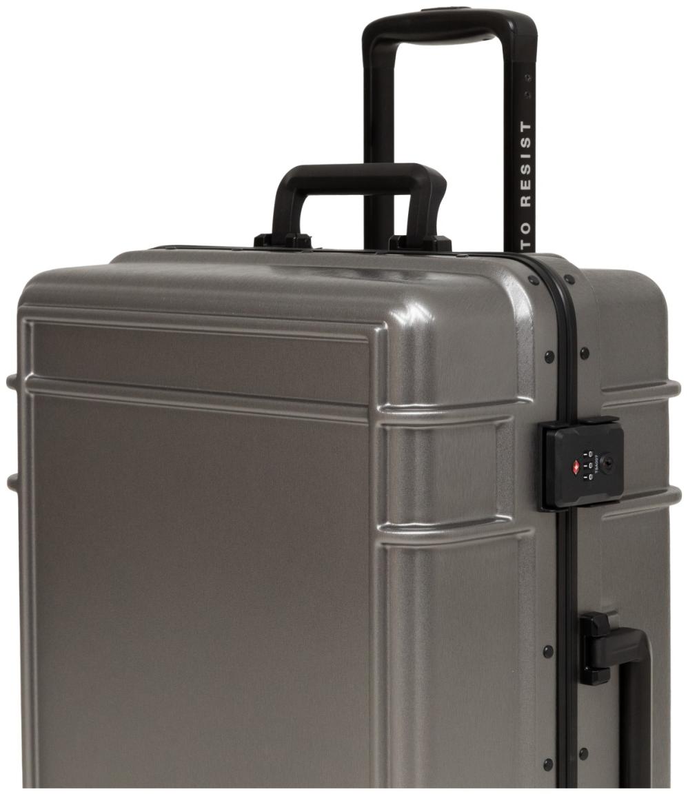 Eastpak Resist'R Reisekoffer M 68,5cm Brushed Metal grau metallic