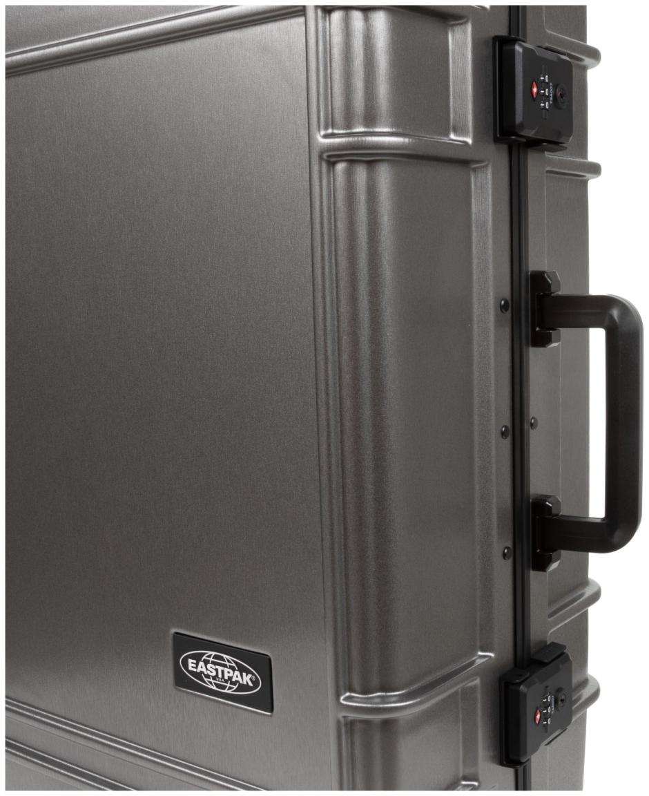Eastpak Resist'R Reisekoffer M 68,5cm Brushed Metal grau metallic
